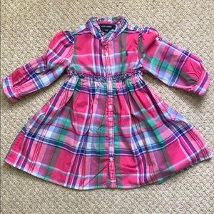 Plaid Ralph Lauren dress! 💕